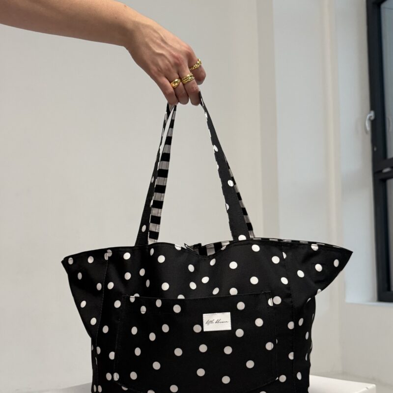 Torba Daily — czarne kropki